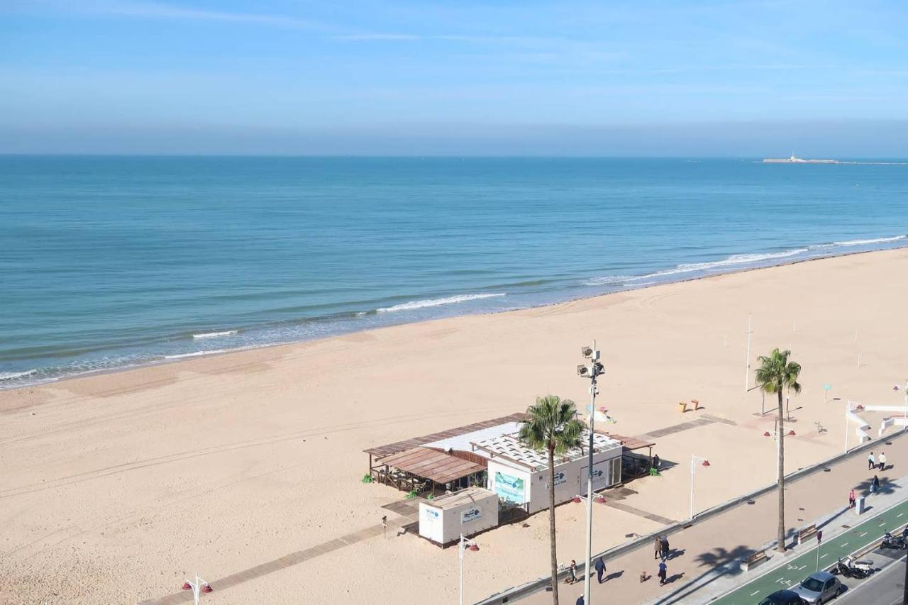 Апартаменты Casa Brasil - 1ª Linea Playa Con Parking Incluido Кадис Экстерьер фото